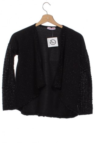 Kinder Strickjacke Unbranded, Größe 13-14y/ 164-168 cm, Farbe Schwarz, Preis 1,99 €