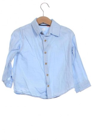 Kinderhemd Mango, Größe 2-3y/ 98-104 cm, Farbe Blau, Preis 14,58 €