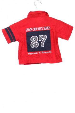Kinderhemd Unbranded, Größe 3-6m/ 62-68 cm, Farbe Rot, Preis 1,99 €