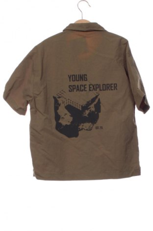 Kinderhemd Zara, Größe 7-8y/ 128-134 cm, Farbe Grün, Preis 10,37 €