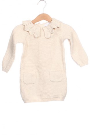Kinderkleid Primark, Größe 9-12m/ 74-80 cm, Farbe Beige, Preis 3,99 €