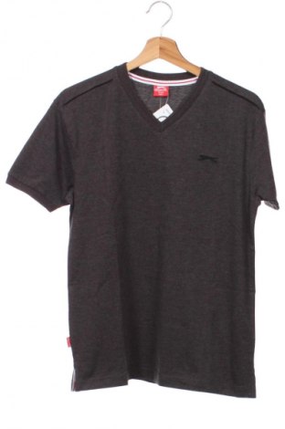 Kinder T-Shirt Slazenger, Größe 11-12y/ 152-158 cm, Farbe Grau, Preis 9,72 €