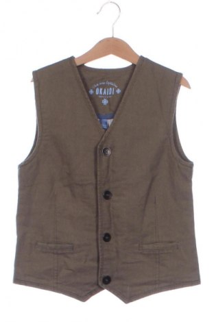 Παιδικό γιλέκο Okaidi, Μέγεθος 9-10y/ 140-146 εκ., Χρώμα Πράσινο, Τιμή 3,99 €