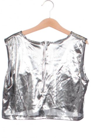 Μπλουζάκι αμάνικο παιδικό Unbranded, Μέγεθος 12-13y/ 158-164 εκ., Χρώμα Ασημί, Τιμή 1,99 €