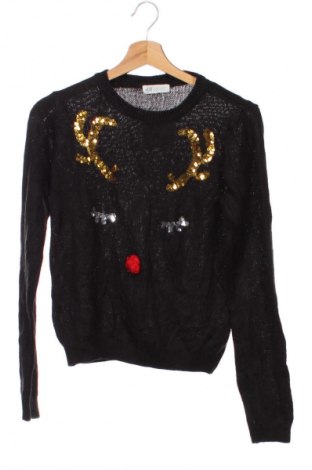 Kinderpullover H&M, Größe 12-13y/ 158-164 cm, Farbe Schwarz, Preis 6,99 €