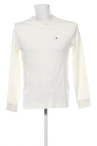 Ανδρική μπλούζα Calvin Klein Jeans, Μέγεθος S, Χρώμα Εκρού, Τιμή 24,99 €