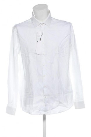 Мъжка риза Calvin Klein, Размер XL, Цвят Бял, Цена 73,11 €