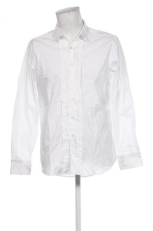 Herrenhemd Canali, Größe XL, Farbe Weiß, Preis € 27,99