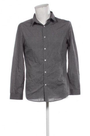 Мъжка риза H&M, Размер M, Цвят Сив, Цена 2,55 €