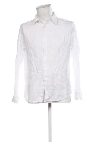 Ανδρικό πουκάμισο Jack & Jones, Μέγεθος S, Χρώμα Λευκό, Τιμή 32,99 €