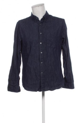 Ανδρικό πουκάμισο Univern, Μέγεθος L, Χρώμα Μπλέ, Τιμή 3,99 €