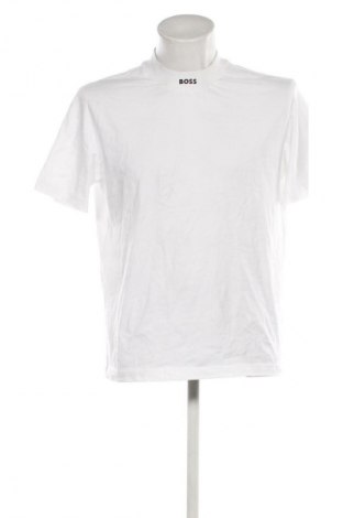 Męski T-shirt BOSS, Rozmiar S, Kolor Biały, Cena 246,99 zł