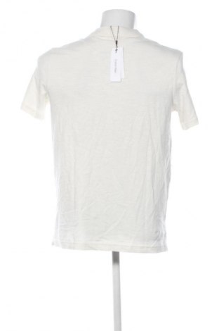 Tricou de bărbați Calvin Klein, Mărime S, Culoare Ecru, Preț 418,99 Lei
