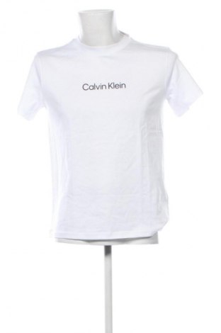 Herren Shirt Calvin Klein, Größe L, Farbe Weiß, Preis 29,99 €
