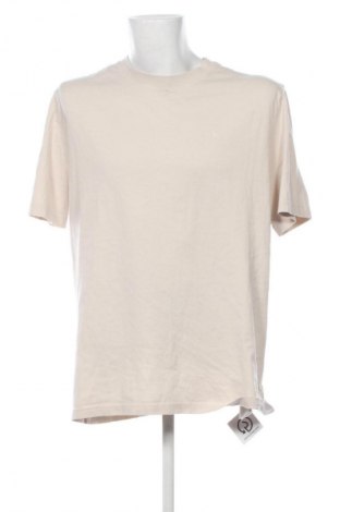 Męski T-shirt Calvin Klein Jeans, Rozmiar L, Kolor Beżowy, Cena 226,99 zł