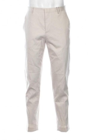 Męskie spodnie Calvin Klein, Rozmiar L, Kolor ecru, Cena 189,99 zł