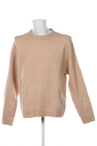 Мъжки пуловер Jack & Jones, Размер XL, Цвят Бежов, Цена 32,21 €