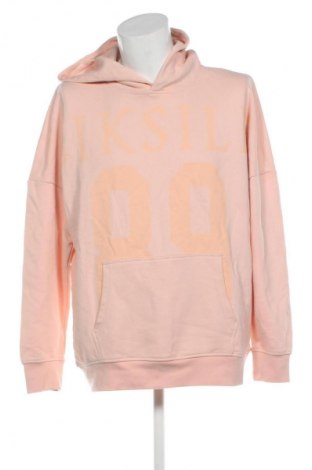 Herren Sweatshirt SikSilk, Größe L, Farbe Rosa, Preis 16,99 €