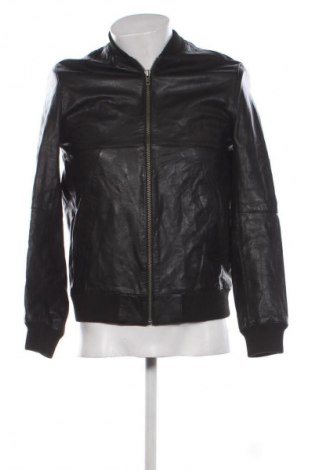 Ανδρικό δερμάτινο μπουφάν Barneys, Μέγεθος S, Χρώμα Μαύρο, Τιμή 56,99 €