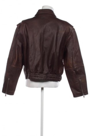 Pánská kožená bunda  Calvin Klein, Velikost XL, Barva Hnědá, Cena  20 899,00 Kč