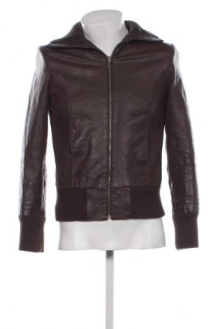 Geacă de piele pentru bărbati Kaos, Mărime S, Culoare Maro, Preț 297,31 Lei