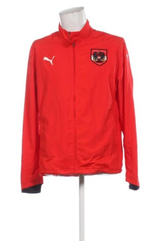 Мъжко яке PUMA, Размер L, Цвят Червен, Цена 6,64 €