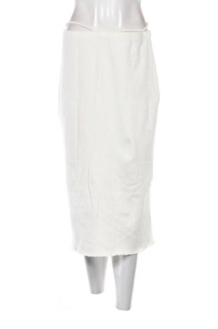 Φούστα Bershka, Μέγεθος XL, Χρώμα Λευκό, Τιμή 5,11 €