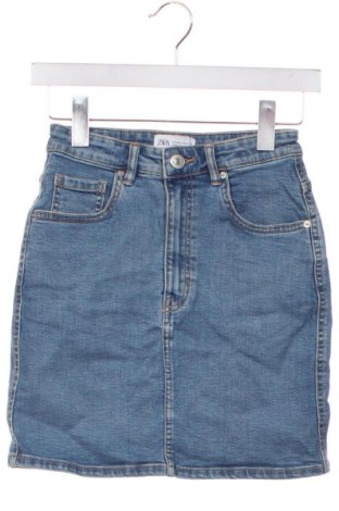 Rock Zara, Größe XXS, Farbe Blau, Preis 4,99 €