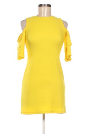 Sukienka Bershka, Rozmiar XS, Kolor Żółty, Cena 37,40 zł