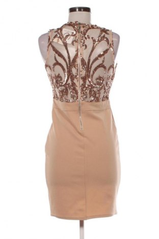 Sukienka In Vogue, Rozmiar M, Kolor Beżowy, Cena 130,00 zł