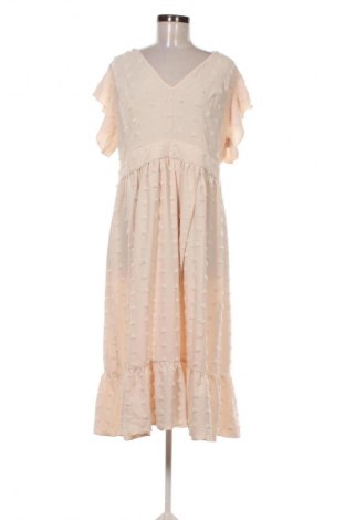 Kleid SHEIN, Größe XL, Farbe Beige, Preis 18,99 €