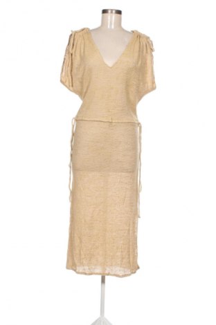 Sukienka Unbranded, Rozmiar M, Kolor Beżowy, Cena 83,69 zł