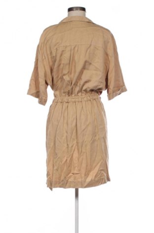 Kleid Zara, Größe XXL, Farbe Beige, Preis 15,99 €