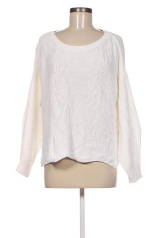 Damski sweter Unbranded, Rozmiar L, Kolor Biały, Cena 19,99 zł
