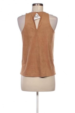 Γυναικείο αμάνικο μπλουζάκι Fb Sister, Μέγεθος S, Χρώμα Καφέ, Τιμή 1,99 €