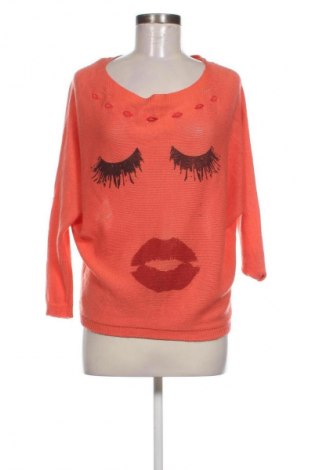 Γυναικείο πουλόβερ Unbranded, Μέγεθος M, Χρώμα Πορτοκαλί, Τιμή 14,99 €