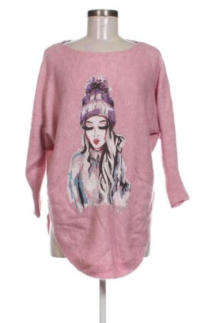 Γυναικείο πουλόβερ Unbranded, Μέγεθος M, Χρώμα Ρόζ , Τιμή 14,99 €