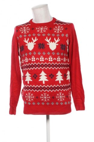 Herrenpullover Unbranded, Größe M, Farbe Rot, Preis € 11,99