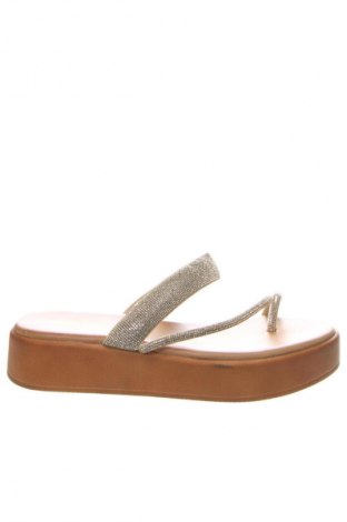 Γυναικείες παντόφλες Diamantique, Μέγεθος 41, Χρώμα Χρυσαφί, Τιμή 28,99 €