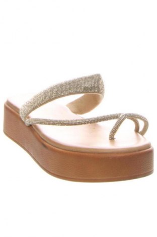 Γυναικείες παντόφλες Diamantique, Μέγεθος 41, Χρώμα Χρυσαφί, Τιμή 28,99 €