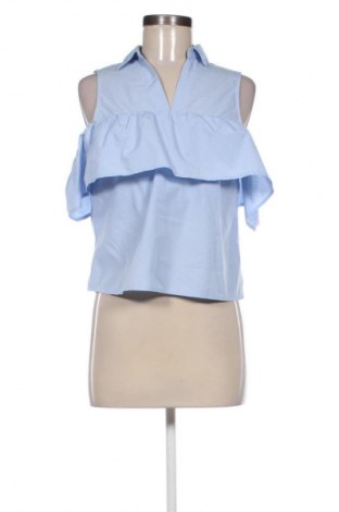 Γυναικεία μπλούζα Amisu, Μέγεθος XS, Χρώμα Μπλέ, Τιμή 6,21 €