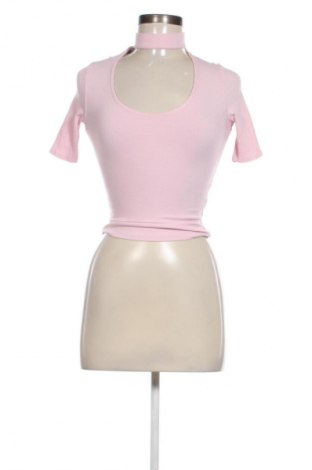 Дамска блуза Bershka, Размер XS, Цвят Розов, Цена 4,09 €