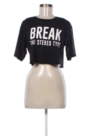 Дамска блуза Bershka, Размер S, Цвят Черен, Цена 8,18 €