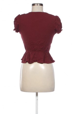 Dámská halenka Bershka, Velikost S, Barva Červená, Cena  119,00 Kč