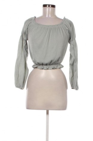 Damen Shirt Bershka, Größe S, Farbe Grün, Preis € 1,99