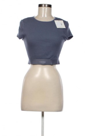 Bluză de femei Calvin Klein, Mărime S, Culoare Albastru, Preț 85,99 Lei, #134649213