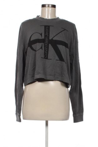 Bluzka damska Calvin Klein Jeans, Rozmiar S, Kolor Szary, Cena 120,99 zł