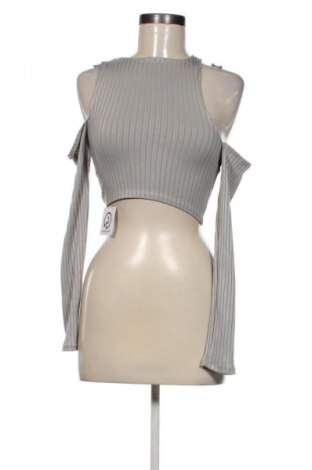 Дамска блуза Fb Sister, Размер S, Цвят Сив, Цена 4,09 €