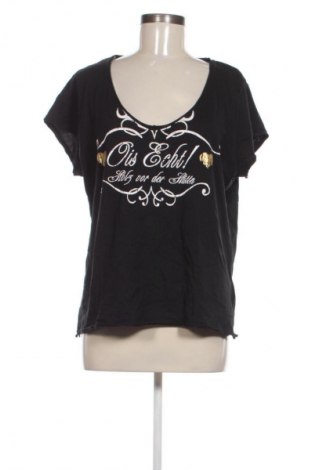 Bluzka damska Laura Torelli, Rozmiar XL, Kolor Czarny, Cena 39,99 zł