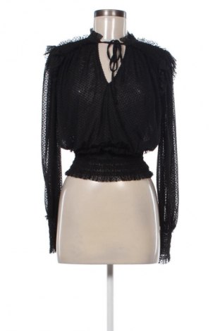 Дамска блуза Mango, Размер S, Цвят Черен, Цена 18,31 €